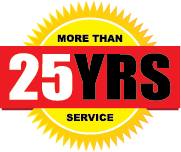 More Than 25 Years Service